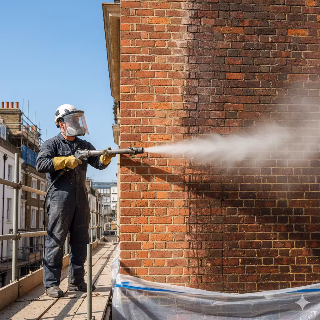 DOFF Superheated Steam Cleaning - Stone Cleaning London - Pointing By Tony Wallace