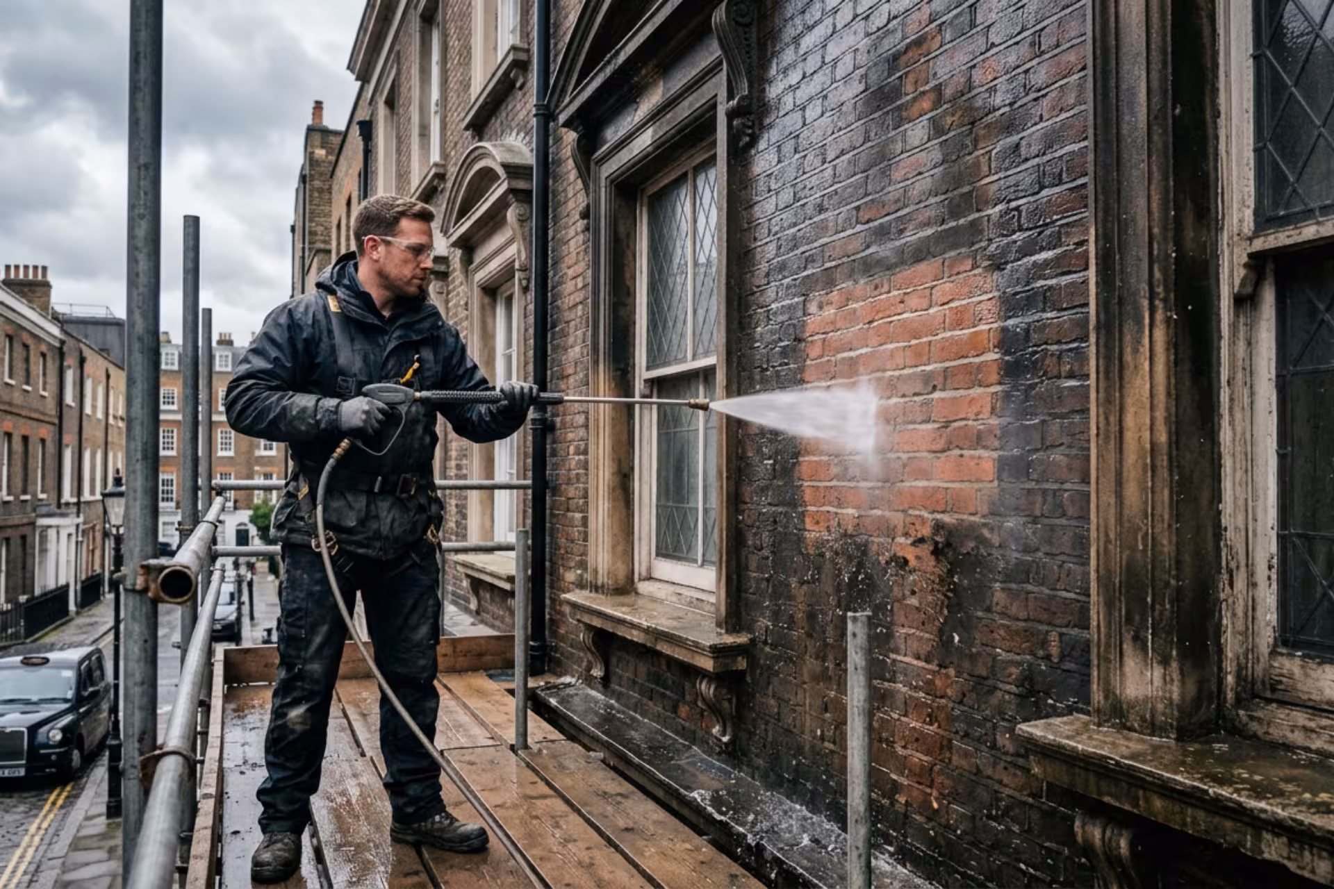 Brick Cleaning London Best Ways to Restore Old Brickwork Pointing By Tony Wallace